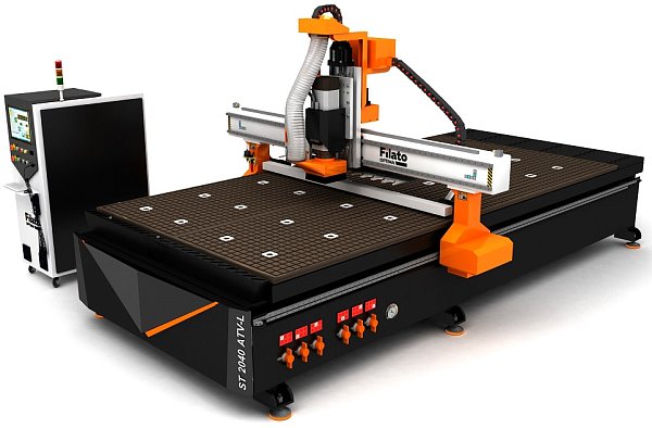 Фрезерно-гравировальный станок с ЧПУ Filato ST 2040 ATV-L
