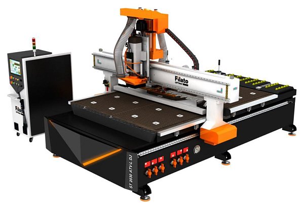 Фрезерно-гравировальный станок с ЧПУ Filato ST 2030 ATV-L DJ