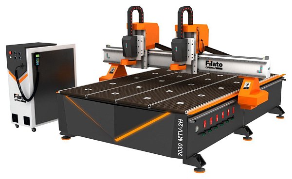 Фрезерно-гравировальный станок с ЧПУ Filato OPTIMA 2030 MTV-2H
